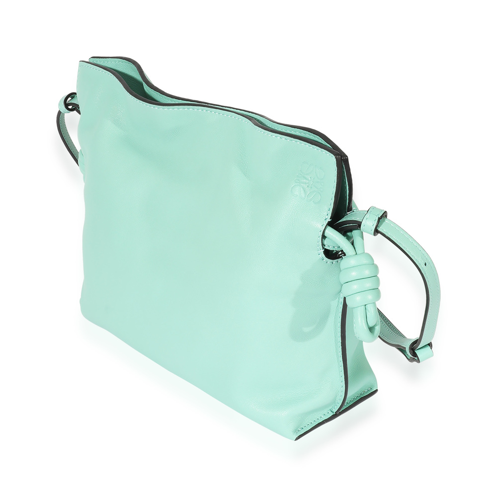 Loewe Blue Leather Flamenco Mini Clutch - Picture 4 of 7